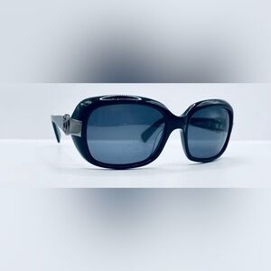 Toxic Black Oval Sunglasses Frames Only